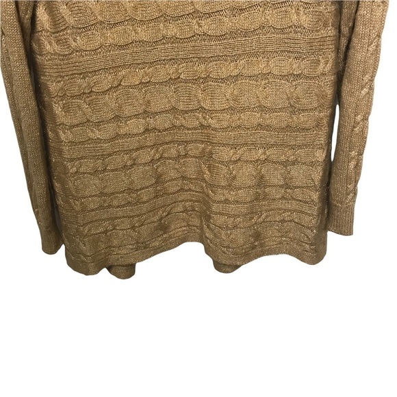 Jones New York Sport Gold Open Front Cardigan - Picture 6 of 10